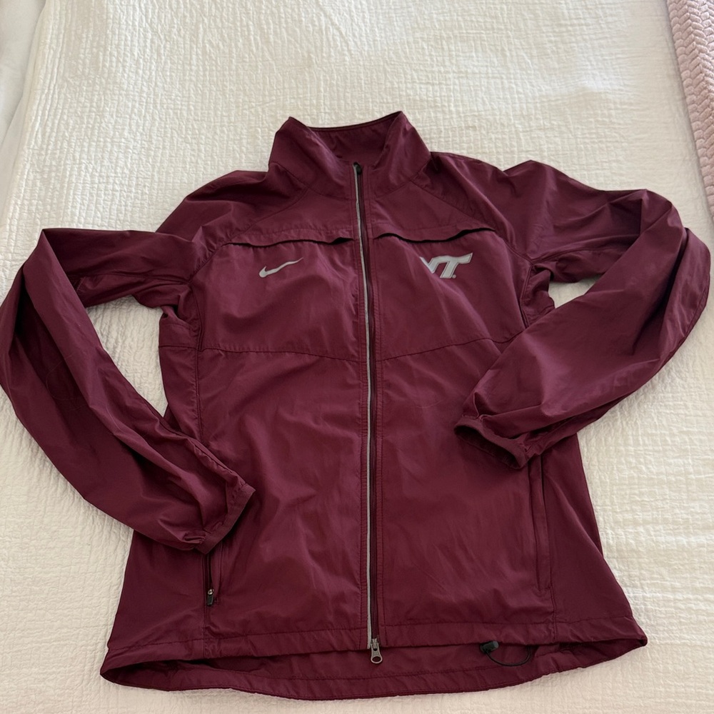 Nike Women's Virginia Tech Maroon Windbreaker Jacket